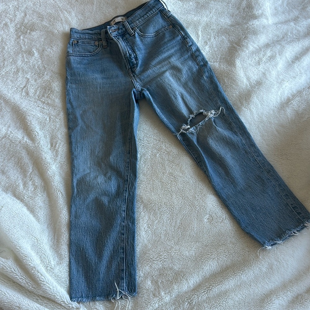 MADEWELL The Perfect Vintage Crop Jean